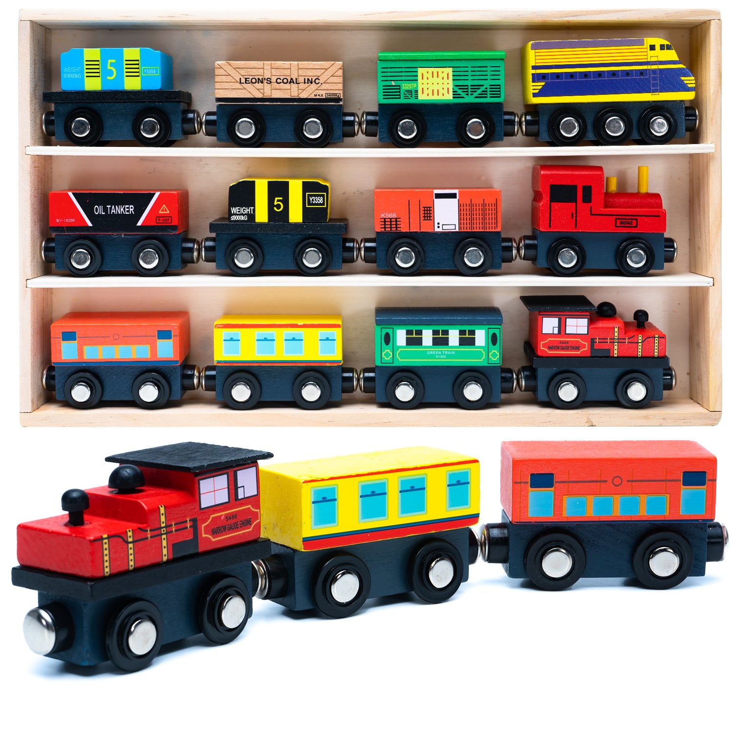 Wooden Train newest Set