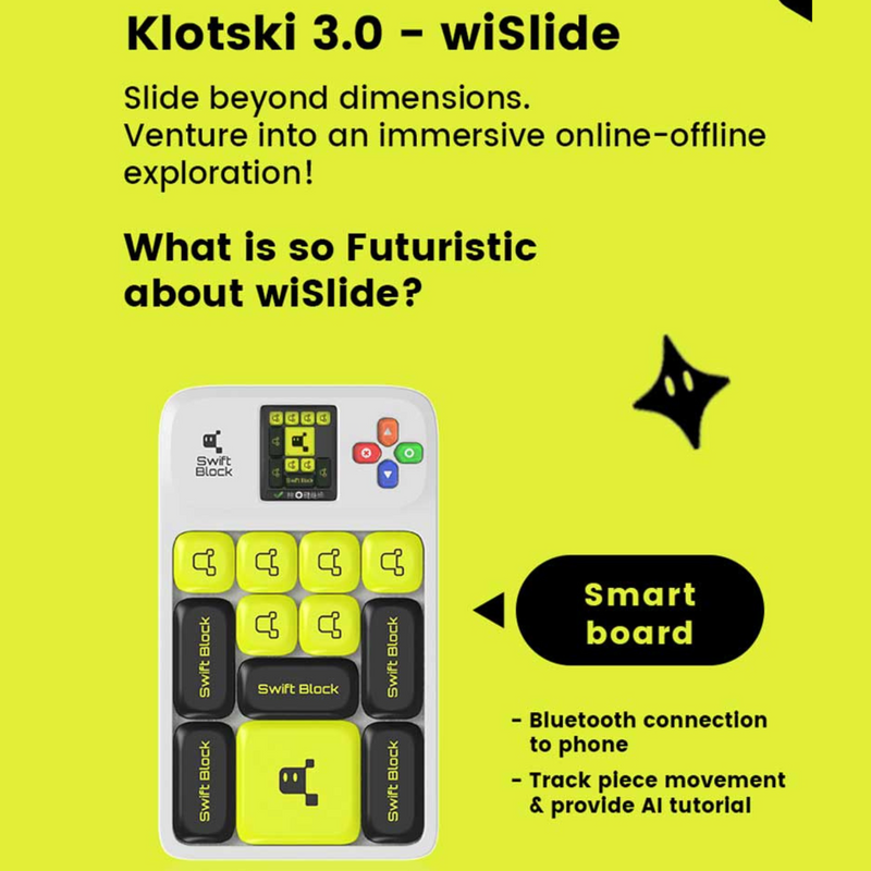 Swift Block WiSlide Smart Klotski Puzzle