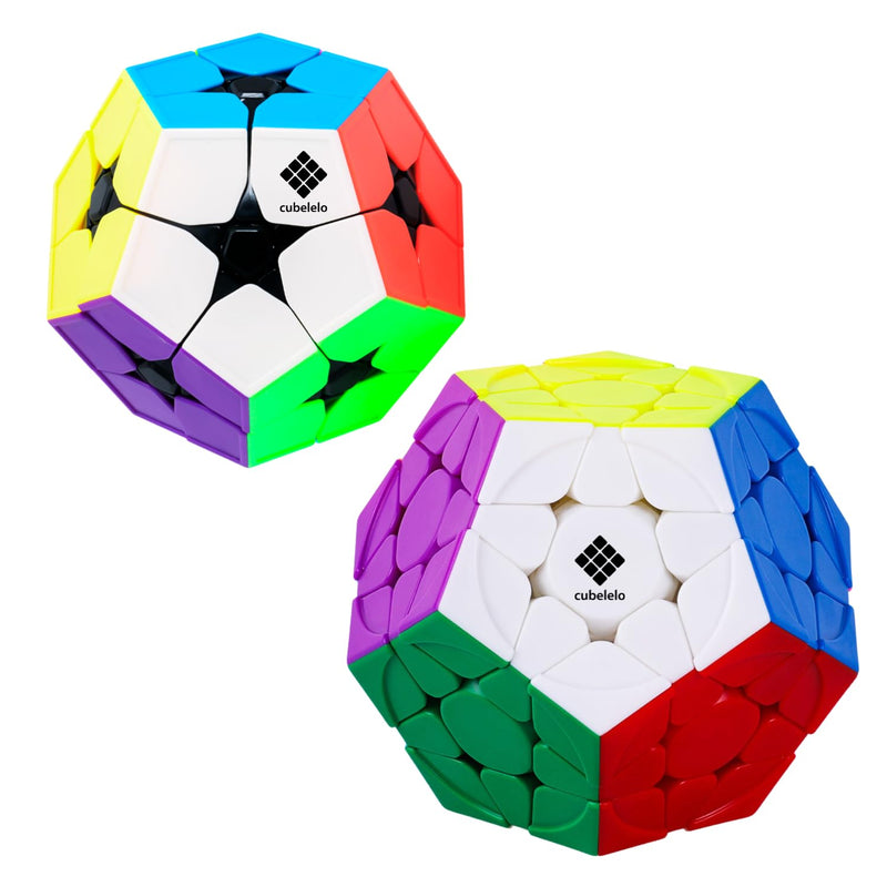 Cubelelo Drift 2x2 Megaminx & 3x3 Megaminx Puzzle Cube Combo