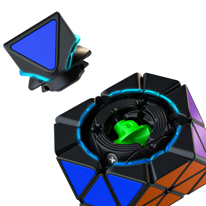 QiYi FTO (Face Turning Octahedron) Tiled Version