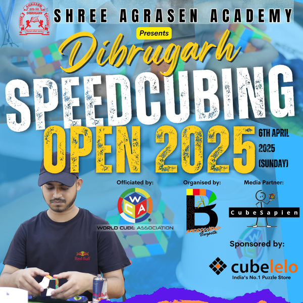 Dibrugarh Speedcubing Open 2025 | Competition