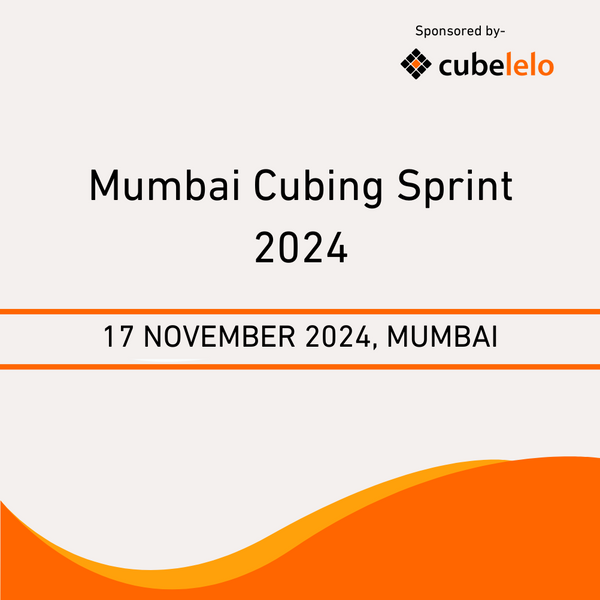 Mumbai Cubing Sprint 2024 | Competition