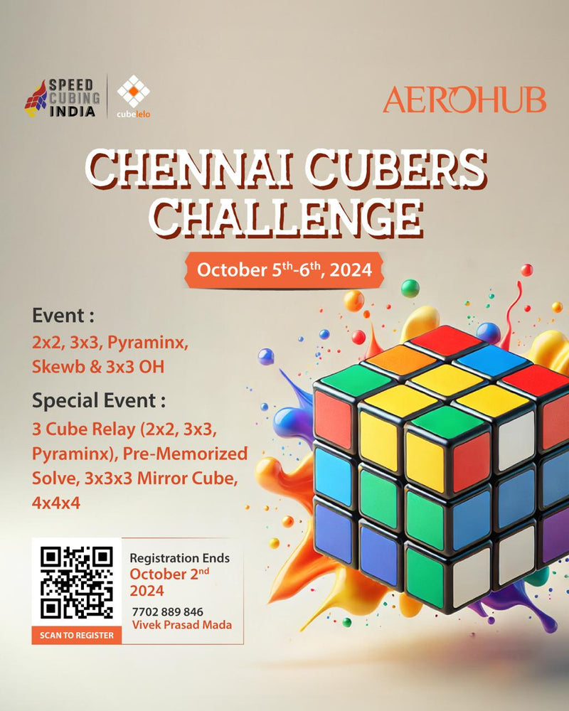 Chennai Cubers Challenge 2024 | Competition