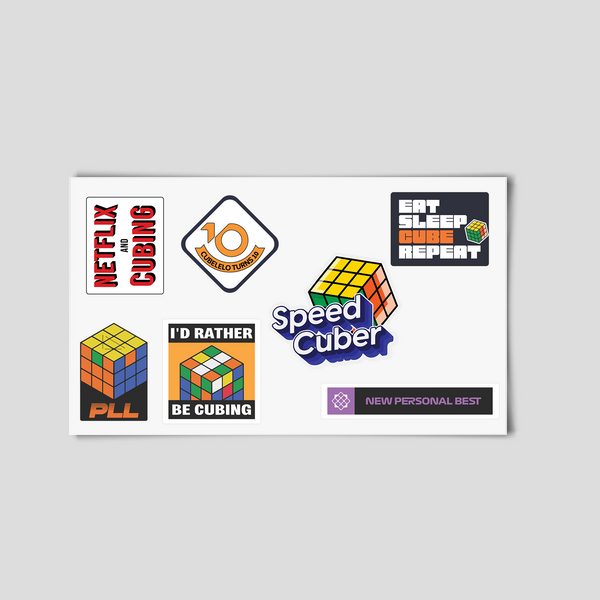 Speedcubing Stickers (Assorted)