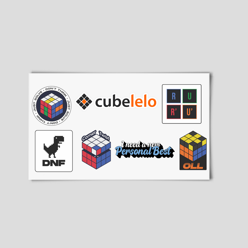 Speedcubing Stickers (Assorted)