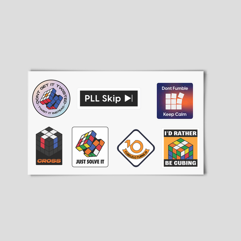 Speedcubing Stickers (Assorted)