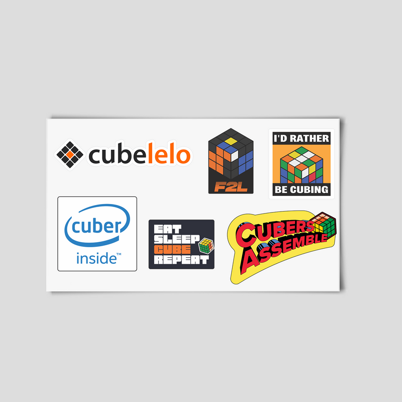 Speedcubing Stickers (Assorted)