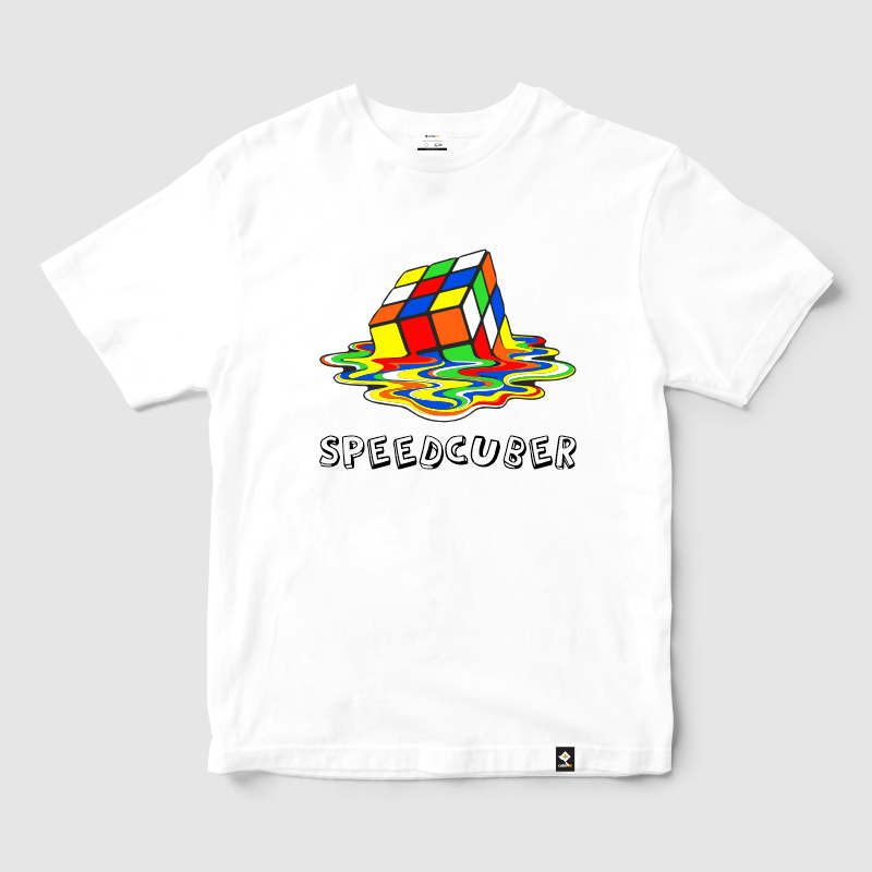 Buy CubeInk Speedcuber Abstract T-Shirt(Male & Female) Online | Cubelelo