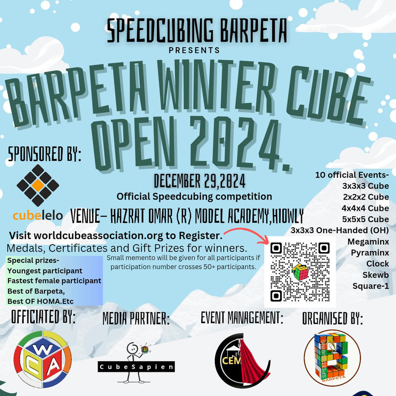 Barpeta Winter Cube Open 2024 | Competition