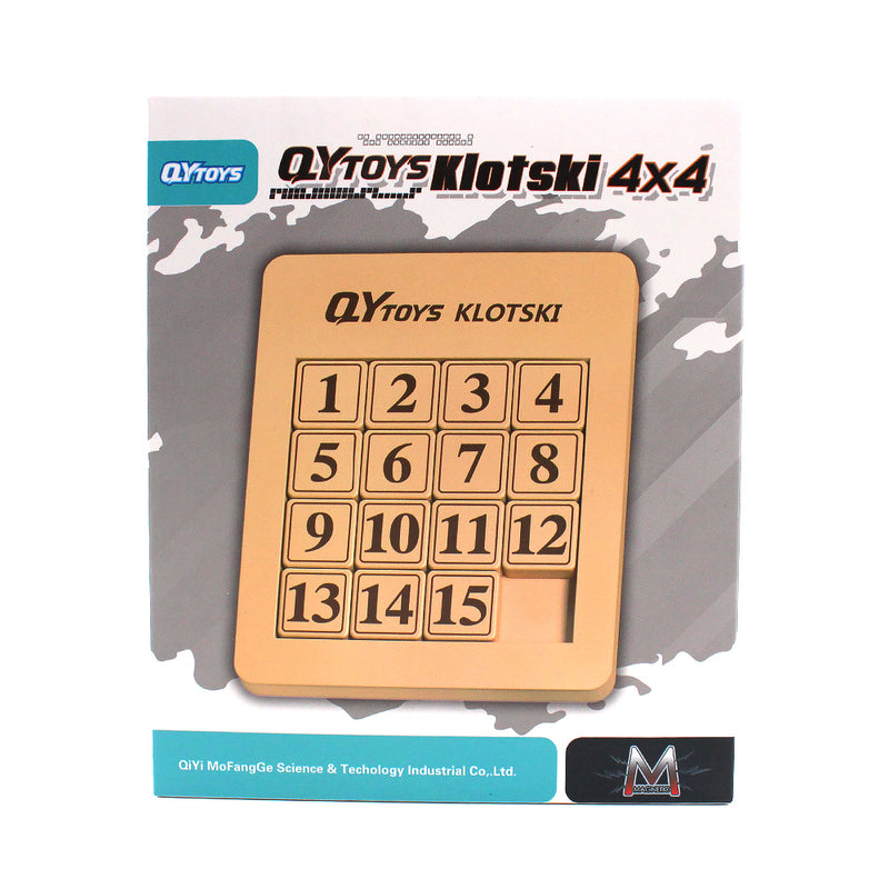 QiYi Number Sliding Magnetic Klotski Lite (15 Blocks)-Sliding Puzzles-QiYi