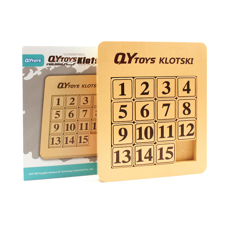 QiYi Number Sliding Magnetic Klotski Lite (15 Blocks)-Sliding Puzzles-QiYi