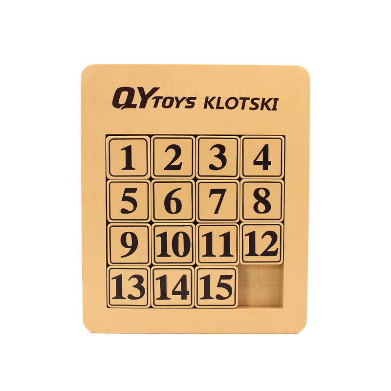 QiYi Number Sliding Magnetic Klotski Lite (15 Blocks)-Sliding Puzzles-QiYi